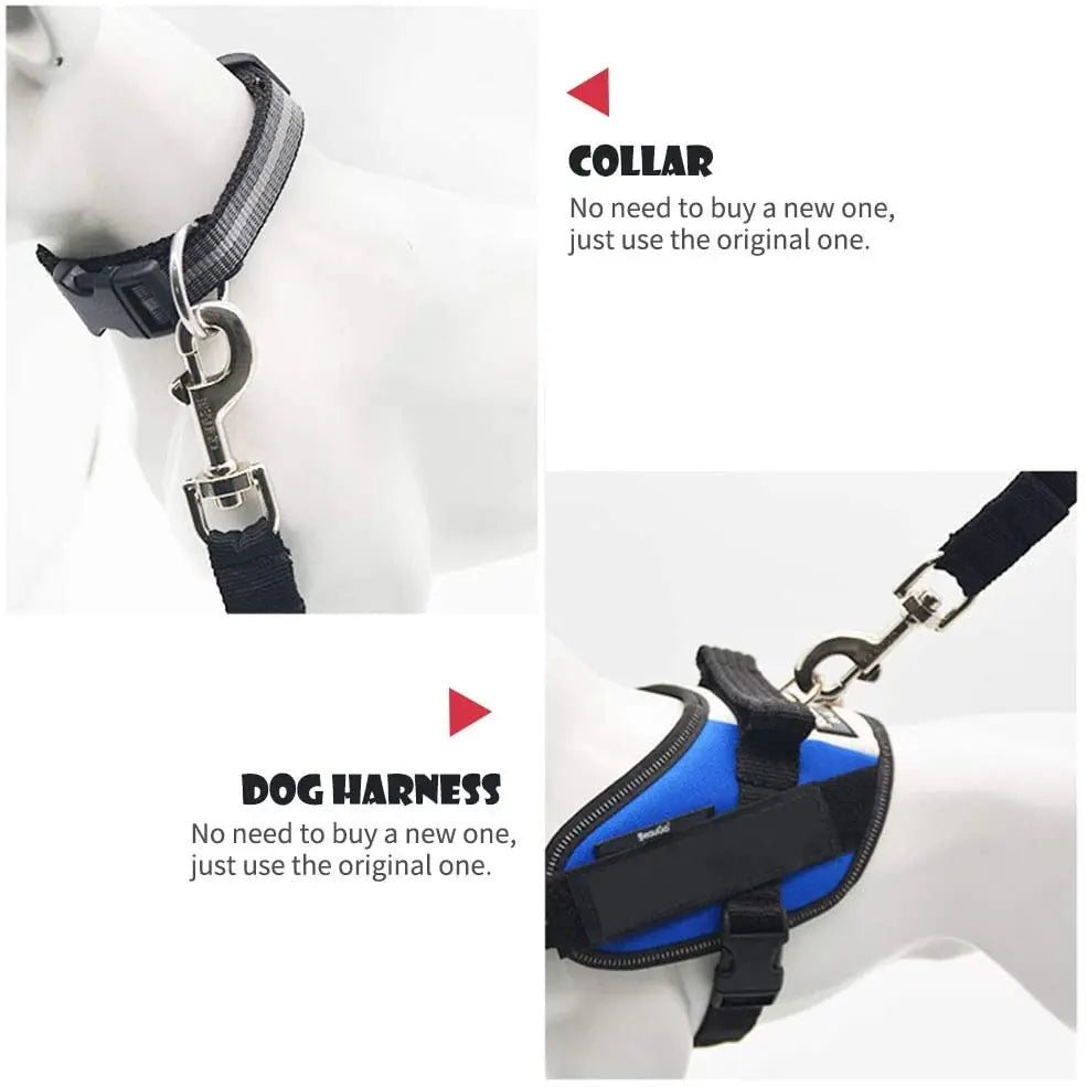 Adjustable car seat belt for cat & dog